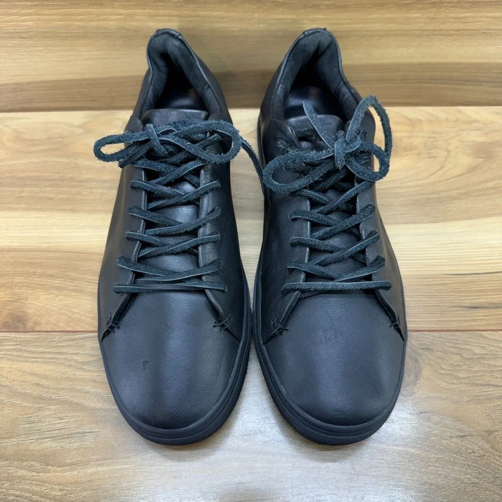 Thursday Premier Sneaker Womens 9.5 Black Leather Low Top Modern Minimalist Walk